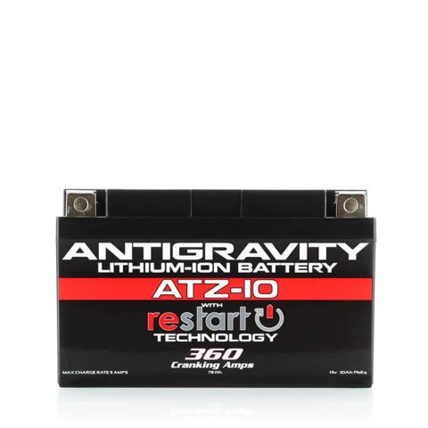 Antigravity Batteries Re-Start AG-ATZ10-RS Battery, Re-Start, Starting, 12 V, Lithium-Ion, 330 Amps, Each
