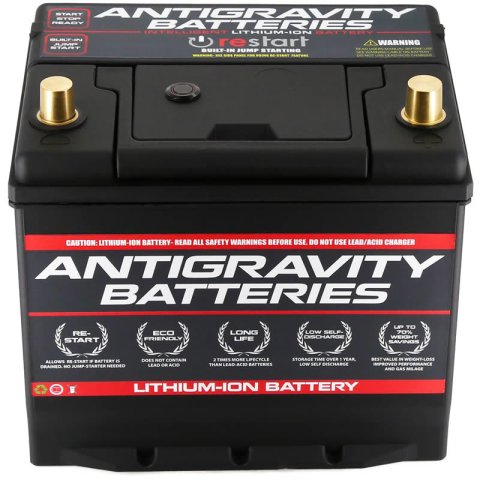 Antigravity Batteries Lithium Car with Re-Start AG-24R-60-RS Group 24R Battery w/Re-Start