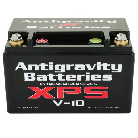 Antigravity Batteries Extreme Power XPS V-10 Lithium AG-V10-L Battery - Left Side Negative Terminal