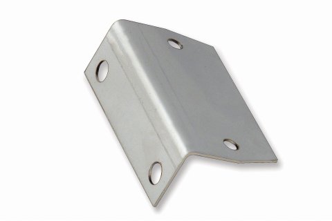 ACCEL Motorcycle Universal Regulator Mounting Brackets 151100 Bracket, Voltage Regulator, Motorcycle, Stainless Steel, Bolt-On, Universal, Each