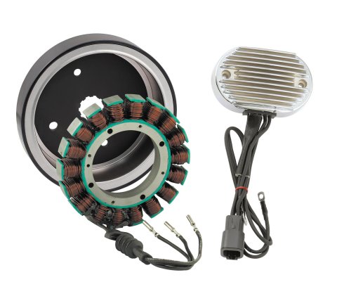 ACCEL Motorcycle Lectric Charging System Kits 152304 System, Motorcycle, 38 Amp, Twin Cam, Kit