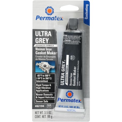 Permatex Ultra Grey RTV Silicone Gasket Maker 82194 599BR "Ultra Grey"