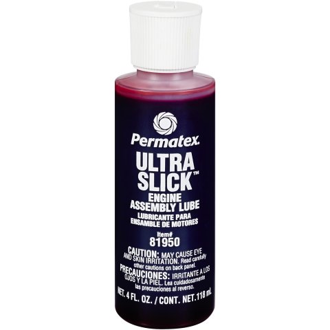 Permatex Ultra-Slick Engine Assembly Lube 81950 Lubricant, Lube, 4 oz., Each