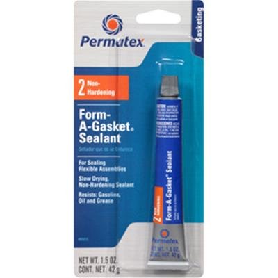 Permatex Form-A-Gasket No. 2 Sealant 80015 Gasket Sealant, Sealant, 1.50 oz., Each