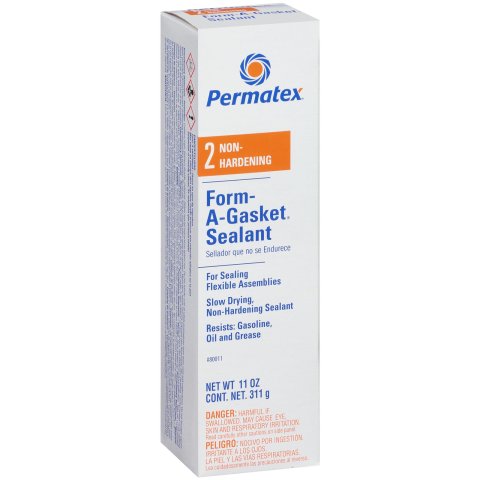 Permatex Form-A-Gasket No. 2 Sealant 80011 Gasket Sealant, Sealant, 11 oz., Each