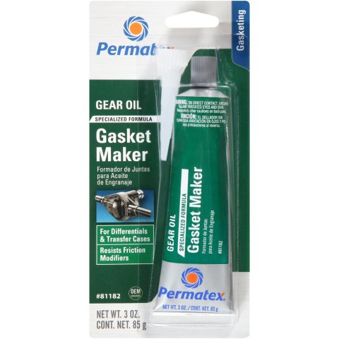 Permatex Gear Oil RTV Gasket Maker 81182 Maker, Oil, 3 oz., Each