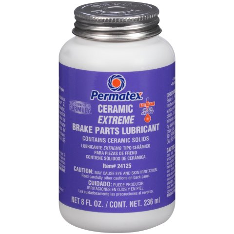 Permatex Ceramic Extreme Brake Parts Lubricant 24125 Caliper Lubricant, Extreme, 8 oz., Each