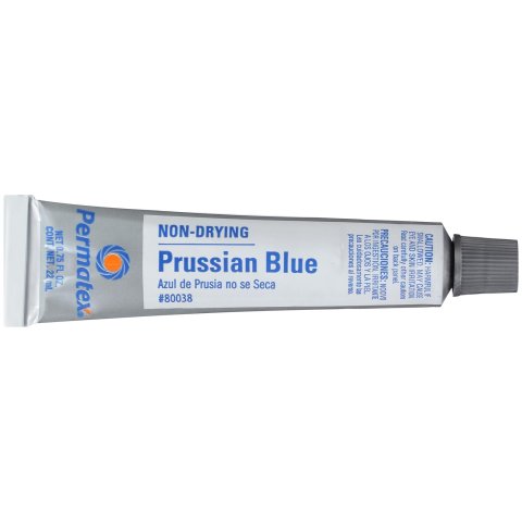 Permatex Prussian Blue Fitting Compound 80038 Retaining Compound, Compound, Squeeze Tube, 0.75 oz., Each