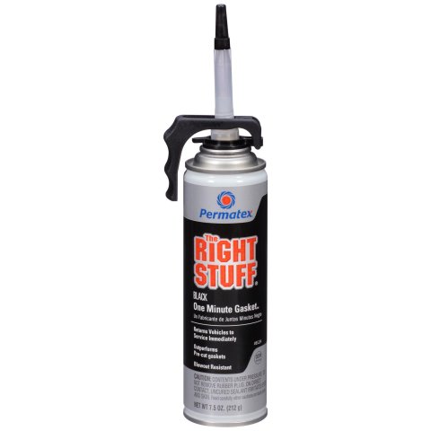 Permatex The Right Stuff Gasket Maker 85224 RTV, Stuff, Black, -75 to 450, 7.50 oz., Each