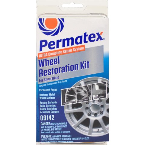 Permatex Paint 09142 PX WHEEL RESTORE KIT SILVER