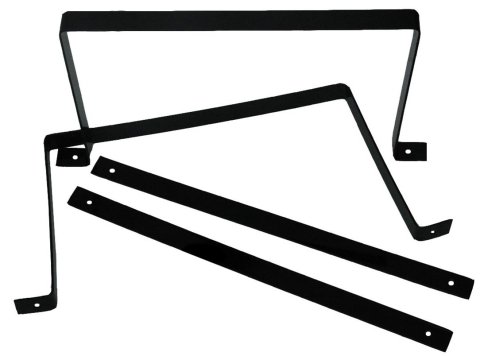 RCI Fuel Cell Mounting Kits 7519A Mounts, Steel, BlackPowdercoated , 2120 Series Cell, EFI Pump, 12 Gallon, Kit
