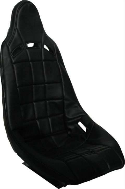 RCI Poly Highback Seat Covers 8001S Cover, Black, Vinyl, Fits RCI-8000S, Each