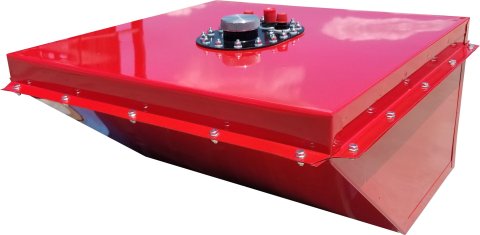 RCI Racing Fuel Cells 1182F FUEL CELL, 18 GALLON CIRCLE TRACK WEDGE RED