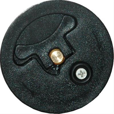 RCI Fuel Cell Mounting Caps 7031A Cap, Plastic, Black, Flush Mount, Each