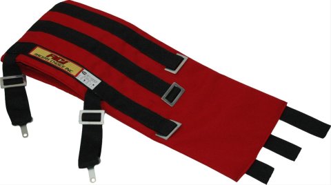 RCI Transmission Blankets 7808A Blanket, Universal, SFI 4.1 Safety Rating, Red Nylon, 11 1/2 in. Width x 47 in. Length, Each
