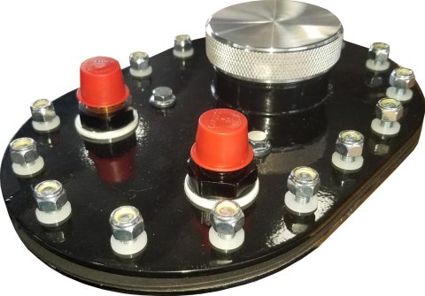 RCI Racing Fuel Cell Caps 7032A Cap; Circle Track; Cap; Oval; Complete Cap Assembly; w/#8 Vent; #8 P/U