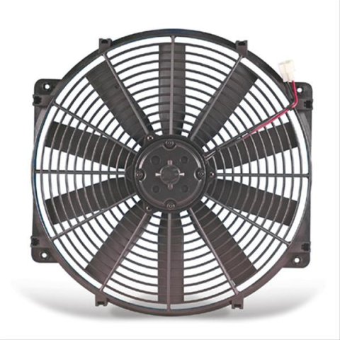 12 Inch 1,105 CFM Flex-A-Lite Trimline Electric Fan 123094 Fan, in. Diameter, Puller/Pusher, cfm, Black, 9 amps, Each