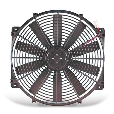 16 Inch 2,500 CFM Flex-A-Lite Low Boy Electric Fan 104358 Fan, Boy, Single, in. Diameter, Puller, cfm, Black, Nylon, Each
