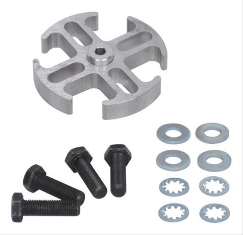 Flex-A-Lite Mechanical Fan Spacers 106786 Spacer, Aluminum, 1/2 in. Thick, 5/8 in. Pilot, Spacer, Bolts, Washers, AMC/GM, Kit