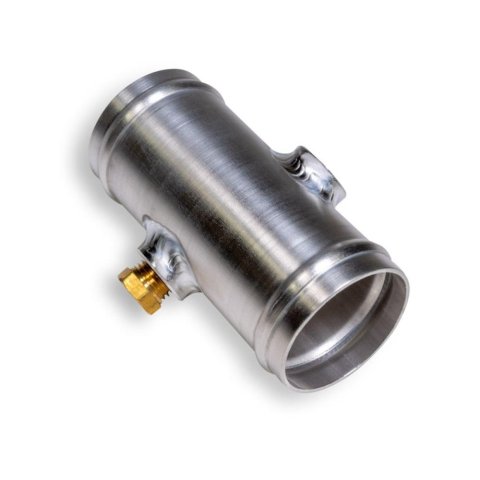 Flex-A-Lite In-Line Radiator Hose Adapters 108426 Adapter, Aluminum, Natural, 1 3/4 in. Hose, 1/4 in. NPT Ports, Each