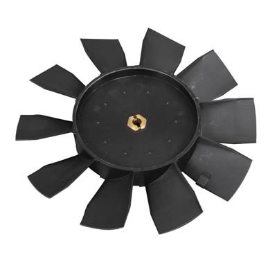 Flex-A-Lite Replacement Electric Fan Blades 108491 Blade, Replacement, Plastic, Black, 8.50 in. Diameter, Each