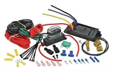 Flex-A-Lite Adjustable Electric Fan Controllers 107185 Controller, Adjustable, Thread-in Sending Unit, 160 - 240 degrees F, Relay, Wiring Harness, Kit