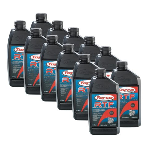 Torco RTF Racing Transmission Fluid A220015C Manual Fluid, RTF, Synthetic, GL-6, 1 Liter, Set of 12