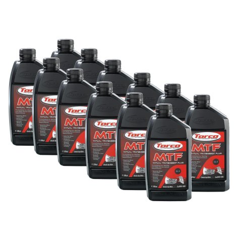Torco MTF Manual Transmission Fluid A200022C Fluid, MTF, Mineral, GL-5, 1 Liter, Set of 12