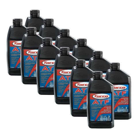 Torco ATF HiVis Automatic Transmission Fluid A220085C Fluid, HiVis, Synthetic, 1 Liter, Set of 12