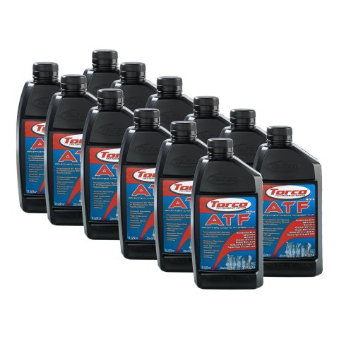 Torco ATF LoVis Automatic Transmission Fluid A220065C Fluid, LoVis, Synthetic, 1 Liter, Set of 12