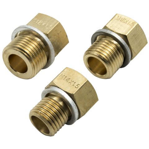 Equus Mechanical Water Temperature Adapters E9853 / Temp / European