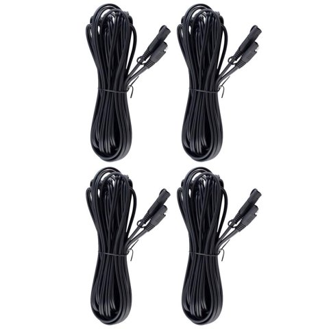 Deltran Battery Tender Extension Cables 081-0148-25-BG4 Tender, Quick Connect Harness, 25 ft., Long Lead, Set of 4