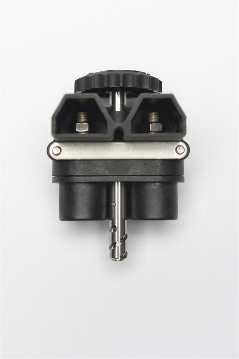 Deltran Battery Tender DC Power Connectors 224-0062-BK Connector, L-Shaped Plug, Black, 2-pin, 80 Amps, Each