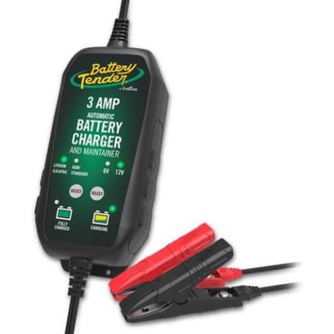 Deltran Battery Tender Selectable Chargers 022-0202-COS Charger, Tender, 6V/12V, 3 Amps, Selectable, Each
