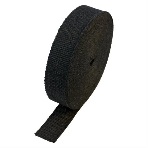 Heatshield Products Black Exhaust Wrap 322100 and Header Wrap, 1200 degrees F, Black, Fiberglass Composite, 2.0 in. Width, 100 ft. Length, Each