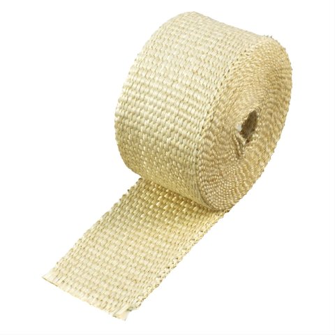 Heatshield Products Exhaust Wraps 312015 and Header Wrap, 1200 degrees F, Natural, Fiberglass Composite, 2.0 in. Width, 15 ft. Length, Each