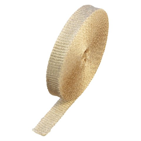Heatshield Products Inferno Header Wraps 325002 Exhaust and Wrap, 2000 degrees F, Inferno, Natural Silica Filament, 1.0 in. Width, 50.0 ft. Length, Each