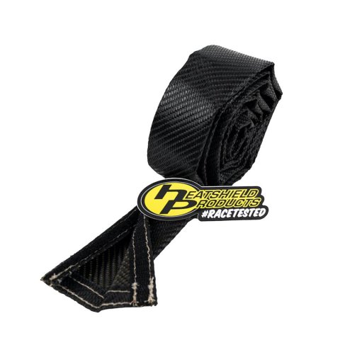 Heatshield Products Stealth Sleeves 282083 Heat Sleeve 1 in x 6 ft – Sleeve protects fluids and harnesses from excessive heat featuring a carbon fiber look.