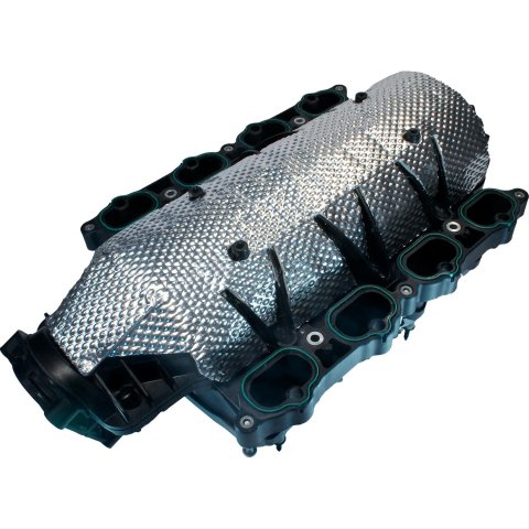 Heatshield Products I-M Shields for 2011-2014 MUSTANG - 140007 Intake Manifold Heat Shield, Shield, 1,100 degrees F, Silver, Ford, Mustang, GT, Kit