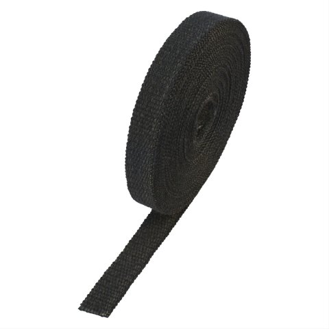 Heatshield Products Black Exhaust Wrap 321050 and Header Wrap, 1200 degrees F, Black, Fiberglass Composite, 1.0 in. Width, 50 ft. Length, Each