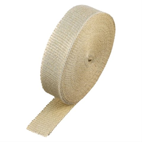 Heatshield Products Exhaust Wraps 312104 and Header Wrap, 1200 degrees F, Natural, Fiberglass Composite, 4.0 in. Width, 100 ft. Length, Each