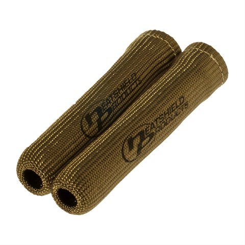 Heatshield Products Lava Boot Shields 400702 Heat Protection, Shield, Slip-On, 6 in., 1,200 Degrees F, Dual-Wall Braided Basalt Sleeve, Pair
