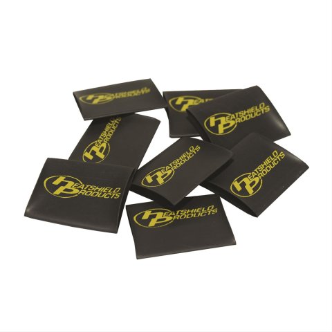 Heatshield Products HP Shrink Tubing 353014 Sleeve Tubing, HP, Polyolefin, Black, 0.750 in. Diameter, 1.250 in. Length, Set of 8