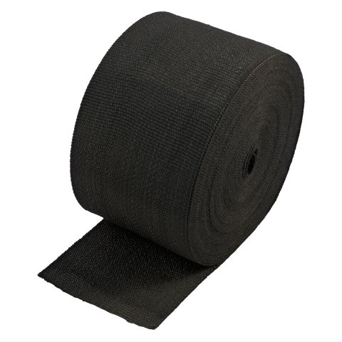 Heatshield Products Black Exhaust Wrap 326100 and Header Wrap, 1200 degrees F, Black, Fiberglass Composite, 6.0 in. Width, 100 ft. Length, Each