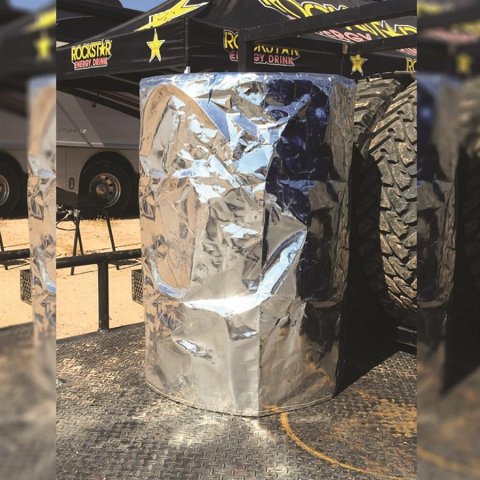 Heatshield Products HP Cool Can Shields 900213 Fuel Drum Heat Shield, Round, 55 gallons Capacity Type, Each
