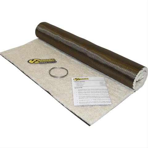 Heatshield Products Lava Header Armor 177814 Exhaust, Heat Shield, Armor, 2,200 Degrees F, 18 in. Length, 24 in. Width, .500 in. Thick, Each