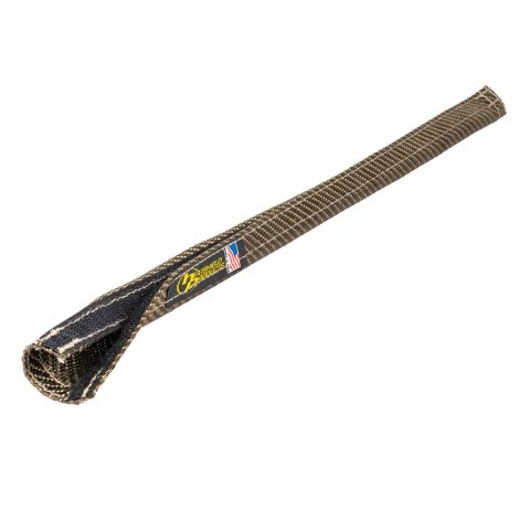 Heatshield Products Lava Tube Shield 281021 Heat Sleeve, Shield, Hook and Loop, 1/2 in. Diameter, 18 in. Length, Each