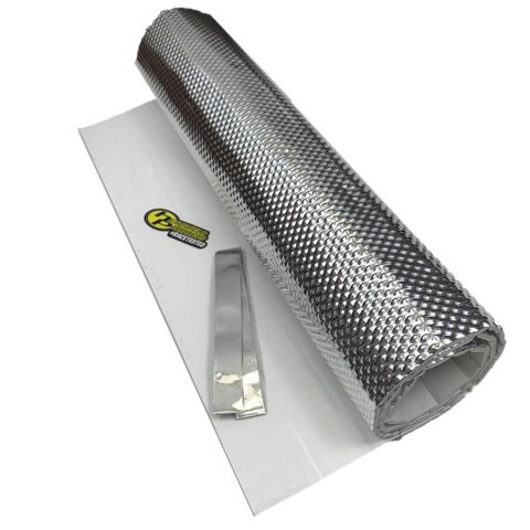 Heatshield Products HP Sticky Shields 180023 Heat Barrier Mats, Shield, 1,100 degrees F, Silver, 23.00 in. x 48.00 in. x 0.125 in., Each