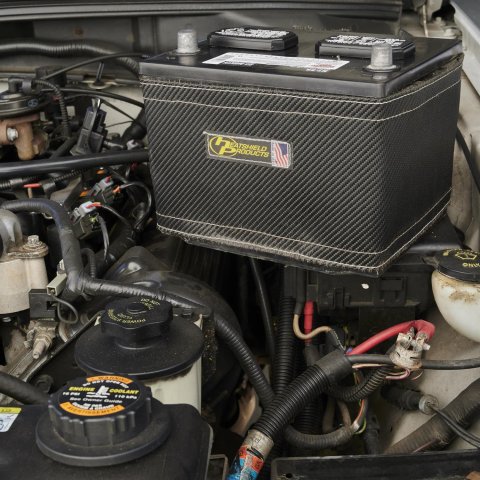 Heatshield Products Heat Barrier and Sound Deadening Mats 502514 Stealth Battery Shield Group 65
