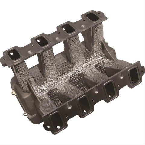 Heatshield Products I-M Shields 140031 Intake Manifold Heat Shield, Shield, 1,100 degrees F, Silver, Holley Hi-Ram, Chevy, Kit